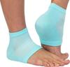 EVIZIA Silicone Gel Heel Socks for Dry, Cracked Heels | Foot Care Cushion with Spa Botanical Gel Pad | Heel Repair Socks for Men & Women