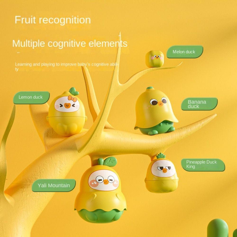 Decorations Diy Duck Pear Set Doll 5th Floor Fruit Russian Dolls Q Cute Concept of Size Baby Cup Set Children