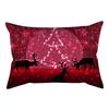 New Christmas Waist Pillow Case Long Pillow Pillow Golden Snowflake Home Cushion Cover