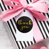 500Pcs Round  Thank You Label Stickers Used For Shipping And Mailing Box Seal Labels Decorative Gifts Stickers