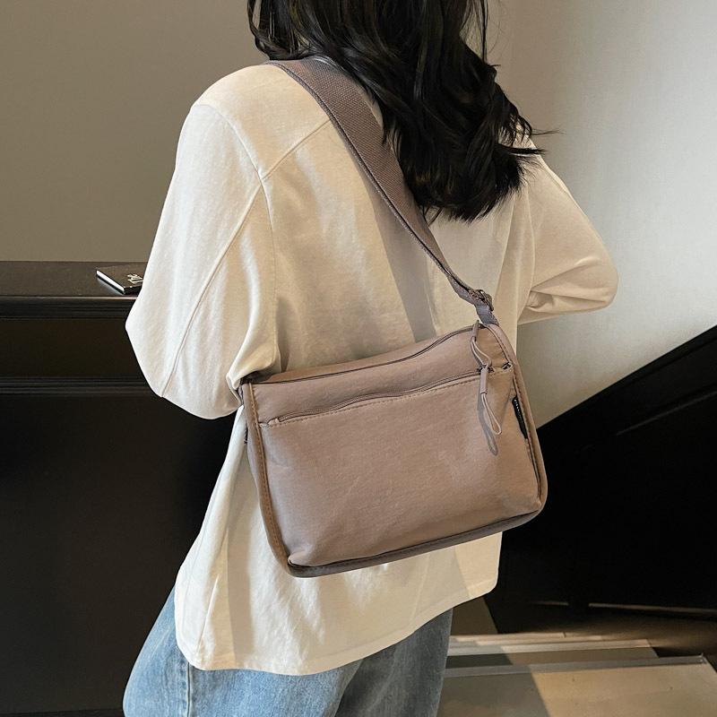 Summer Single-shoulder Bag, Korean Style, Fashionable and Versatile Crossbody Bag, Convenient for Both Men and Women, Multi-pocket Storage Bag