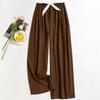 Women's Casual Fashion Sleep Pants Loungewear Pants Wearable As Outerwear High-Waisted Pants