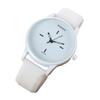 Big Dial Couple Watch Soft Silicone Strap Jelly Quartz Watches Wristwatches for Women Ladies Lovers Men Watch Black White Montre