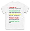 Things We Did Music T Shirt Music Tee Shirt We Built This City T Shirt