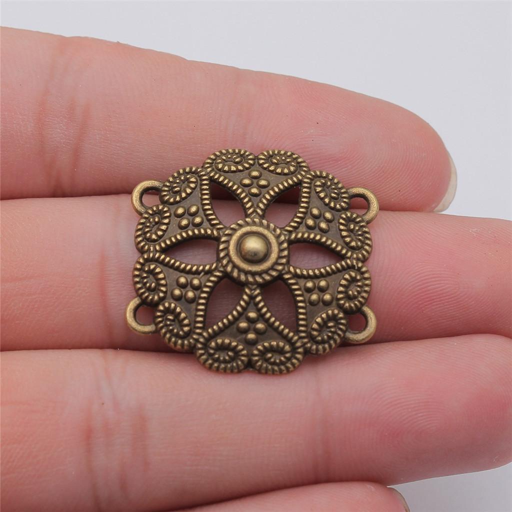Accessories Parts Four-Hole Necklace Connector Wedding Jewelry Findings TA023
