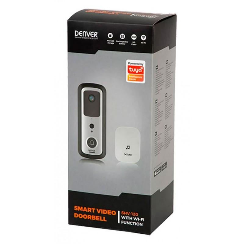 Interphone Vidéo Avec Wifi Shv 120 De La Marque Denver