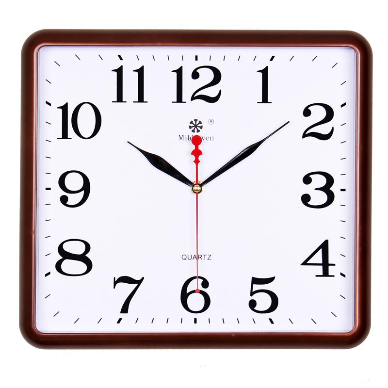 

Square Digital Wall Clock Led Electronic Living Room Kitchen Home Calendar Large Clocks Watch Wall Decor Duvar Saati Gift SC492 13INCH 33X33CM