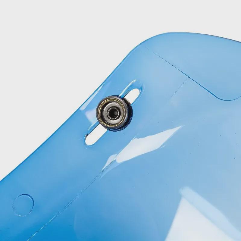 Japanese Three-Button Bubble Lens Motorcycle Helmet