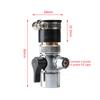 Alloy Faucet Fittings Diverter Pipe Single-Cut Valve Switching Adapter Tube Connector Water Purifier Water Filter Accessories