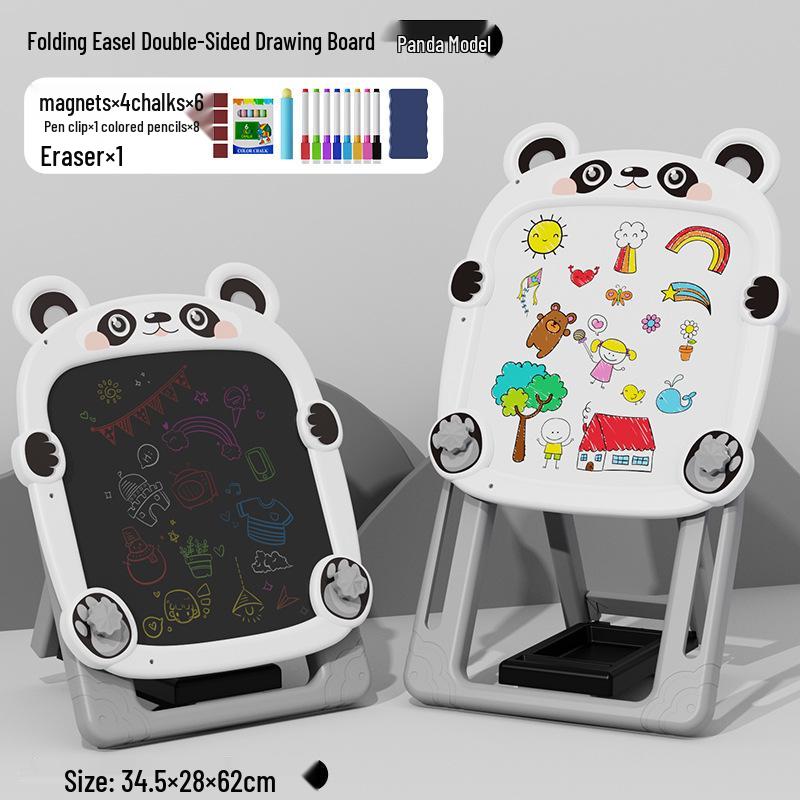 

Многофункциональный детский мольберт: Рисование и письмо Доска для рисования/Белая доска с ножками стола