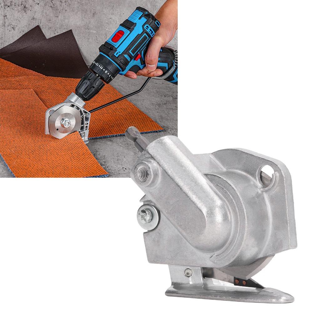 Efficient Cutting Electric Drill Plate Cutter Handheld Electric Drill Refitting Material Cutting