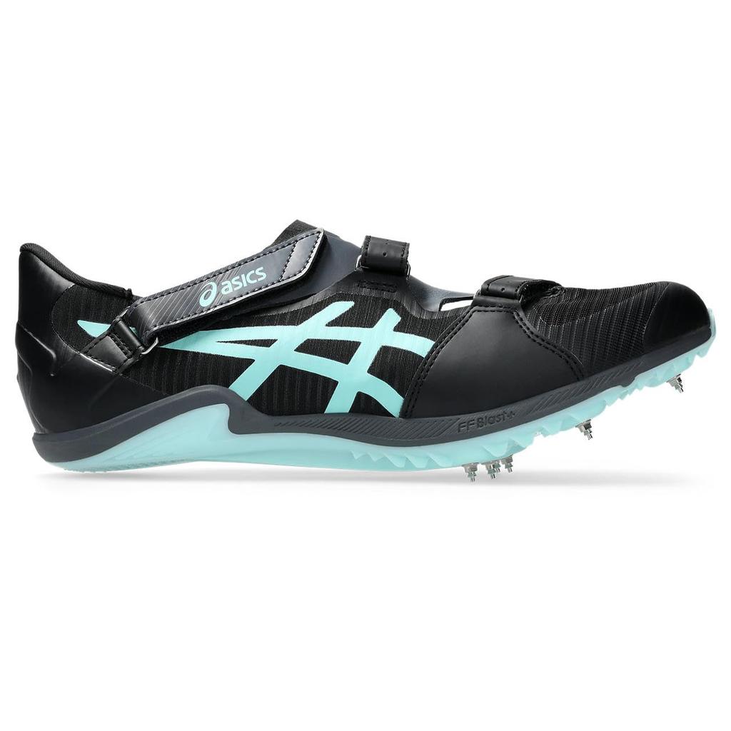 Leichtathletik Spikes CYBERBLADE 17 1093A241 Unisex 001 cm 2E [Asics] (Schwarz/Illuminate Mint) 28,0
