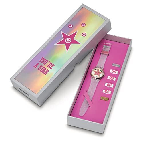 Swatch STAR MOM Gent SO28Z108 Transparent Wristwatch