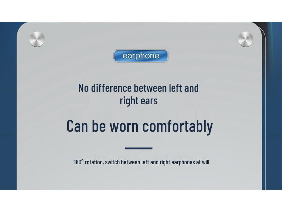 V18 Bone Conduction Bluetooth Wireless Earphones, Clip-On, Non-In-Ear, for Business and Sports Running.