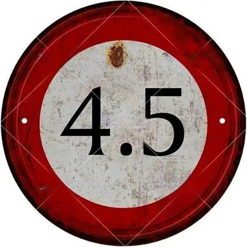 Holzschild „STOP“ mit Warnung, rund, für Garage, Vintage, Holzschild, Blechschild, Wanddekoration für Zuhause, Bar, Kneipe, Ladenschild, Männerhöhle, Yad, Outdoor, für Tür