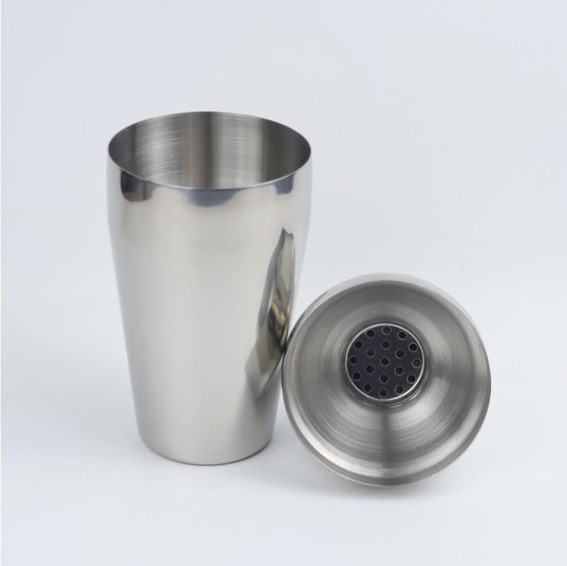 Stainless Steel 550ml Three-Piece Cocktail Shaker Set