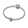 PANDORA Mini zawieszka ze szkła Murano pomarańczowa_794773C04