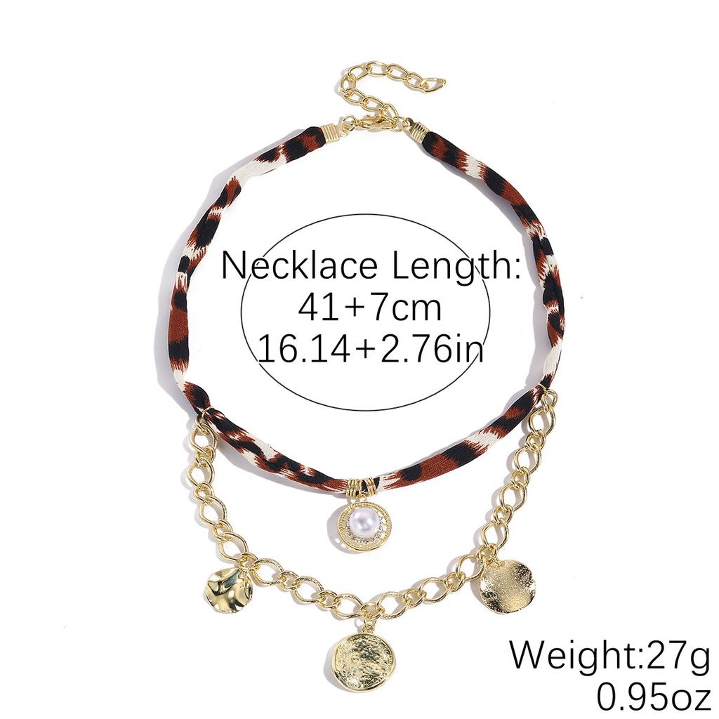 Knitted Colored Rope Necklace, Crystal Heart-shaped Necklace, Fashionable Korean Wave Sparkling Shell Chain Necklace, Women's Fashion Party Gift 25