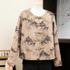 Elegant Chinese-Style Spring Jacket 2026: Fashionable Short Top for Middle-Aged & Elderly Women