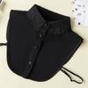 Fake Collar New Women Spring Autumn Versatile Sweaters Fashion Trend Lace Chiffon Popular Western Decorative