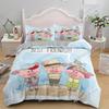 Set da letto adorabile maialino cartone animato copripiumino con federa per bambini adulti regali copripiumini singolo doppio queen king set da letto