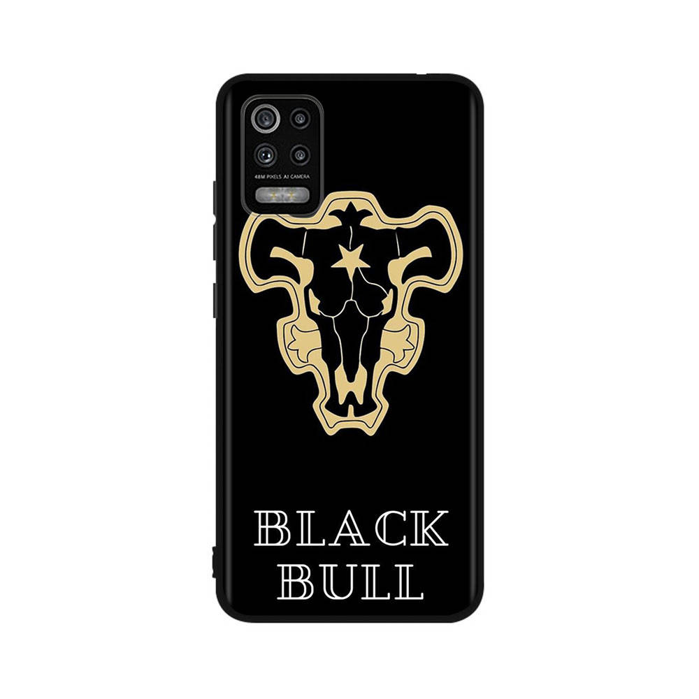 DT51 Black Clover Anime Case for Samsung A04 A14 A23 A34 A54 M23 M33 M52 M53 Realme 10 9 C30S C35 C55 VIVO Y02S Y21 Y33S Y51 X80 Pro Clear Cover