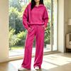 Women's Casual Hoodie and Jogger 2 Piece Set for Fall Winter