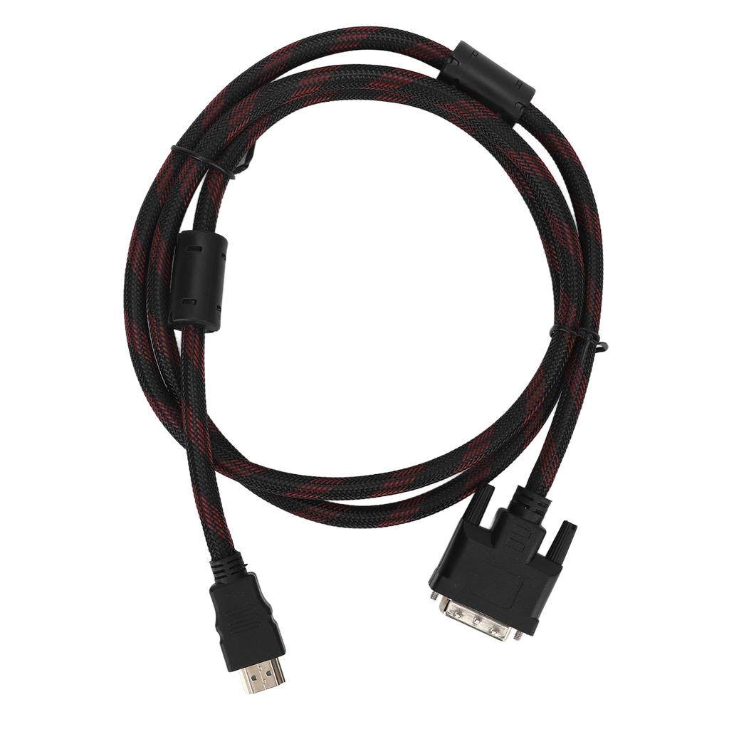 HD Multimedia Interface To DVI Cable DVI 24+1 To HD Multimedia Interface Cable for Raspberry Pi 1.4m 4.6ft