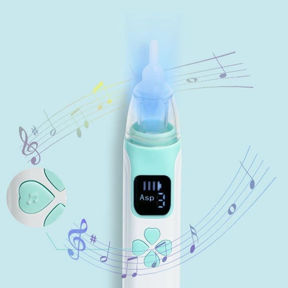 Safety Baby Nasal Inhaler Silent Nose Cleaner Gentle Baby Nasal Aspirator  For Newborns