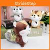 Plush Squirrel Whimsical Keychain Cartoon Animal Design For Bags Gifts And Keychains