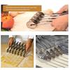 3/5/7 Wheels Dough Divider Pizza Cutter Roller Pastry Knife Cake Baking Tool