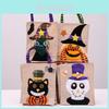 Halloween-tema Dekorativa Tecknade Pumpor Tygkassar För Barn Godissamlare 76 Tecken
