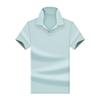 STORN Men's Short Sleeve Solid Color Polo Shirt Liquid Ammonia Silk-Cotton Polo Shirts Casual Business Style