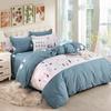 Luxury King Queen Size Bed Duvet Coat Sheet Quilt Cover Set Thickened Pure Cotton Brushed Bedding Four-piece Set