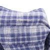 Banana Republic linen Check Pattern Short sleeve Button down shirt M blue Men's Used