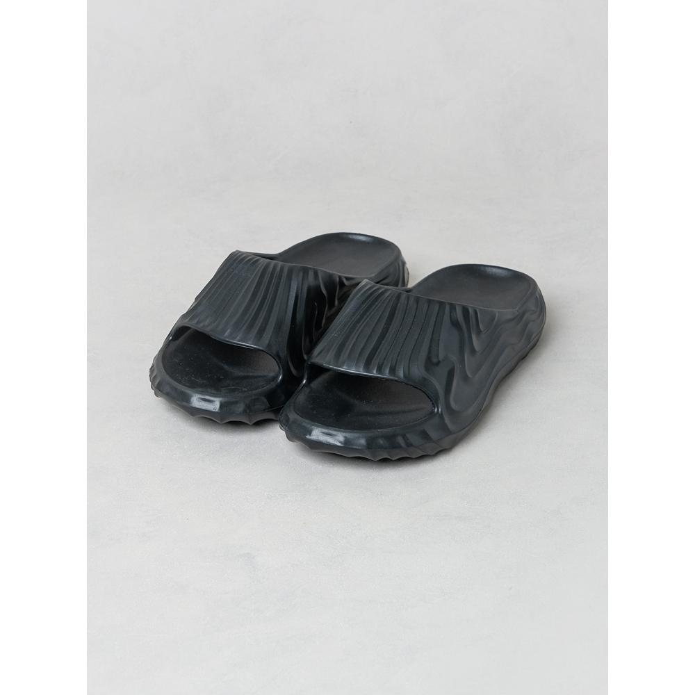 Daiso Eva Wave Pleated Slippers 260 To 280 Mm