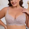European and American Style Anti-sagging Underwire Plus Size Sexy Push-up Bra