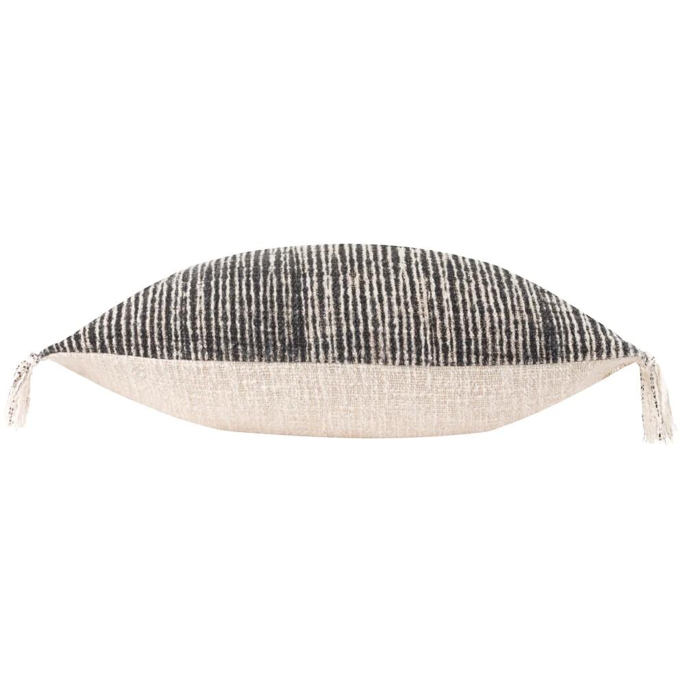 Yard Sono Ink Fringed Abstract Cushion Cover