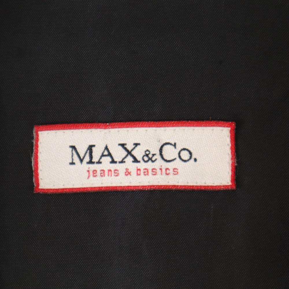 MAX&CO 2WAY Batting jacket 40 black Women Used