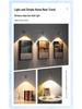 Smart LED Induction Wall Spotlight with Remote Control
