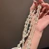 Long Length Pearl Necklace Simulated Pearl Women's Necklace Sweet Long Necklace  Formal Occasions