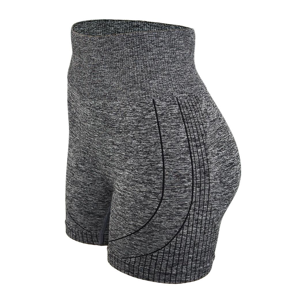 Cross-border High Waist Yoga Shorts - Tummy Control, Elastic, Seamless, Quick-dry, Peach Lift, Tight-fitting Fitness for Women