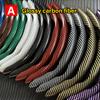 Car Universal 38cm Carbon Fiber Car Steering Wheel Cover Non-slip Card Cover Auto Steering Wheel Handle Booster Protective Cover