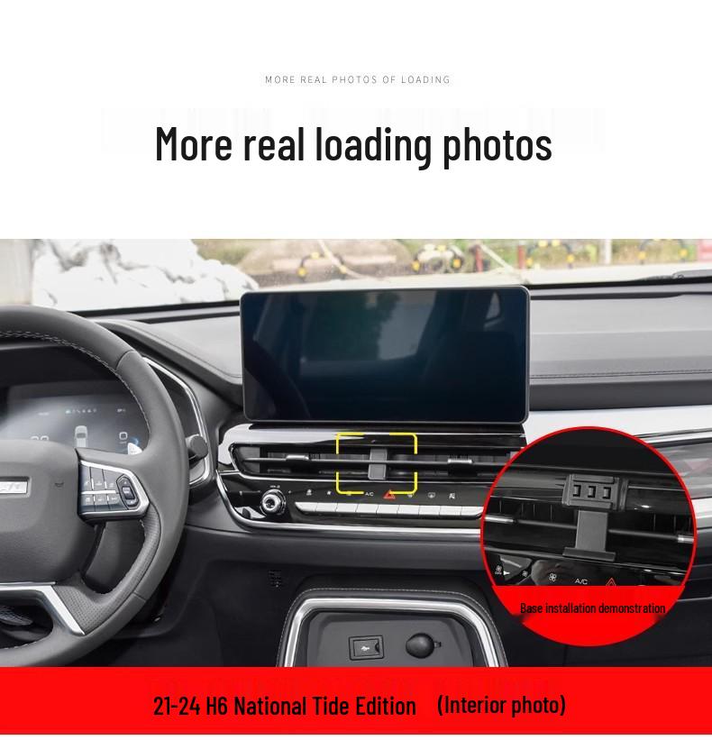 Haval H6 Coupe/F7X/H5/H7 Car Phone Navigation Bracket for Third Gen Vehicles