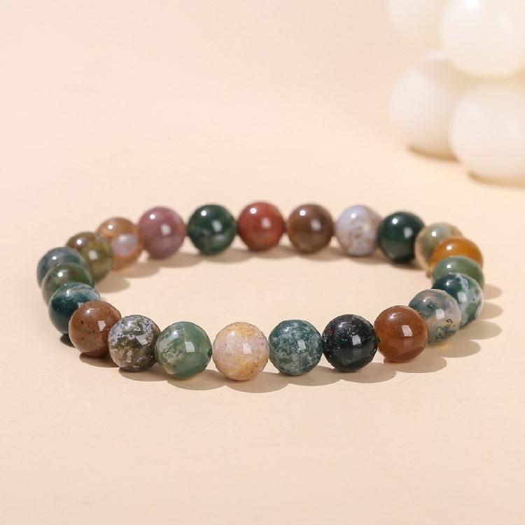 Versatile Agate Bead Hand Chain Jewelry Multi Color Beaded Bracelet Ideal For Office Parties And Holiday