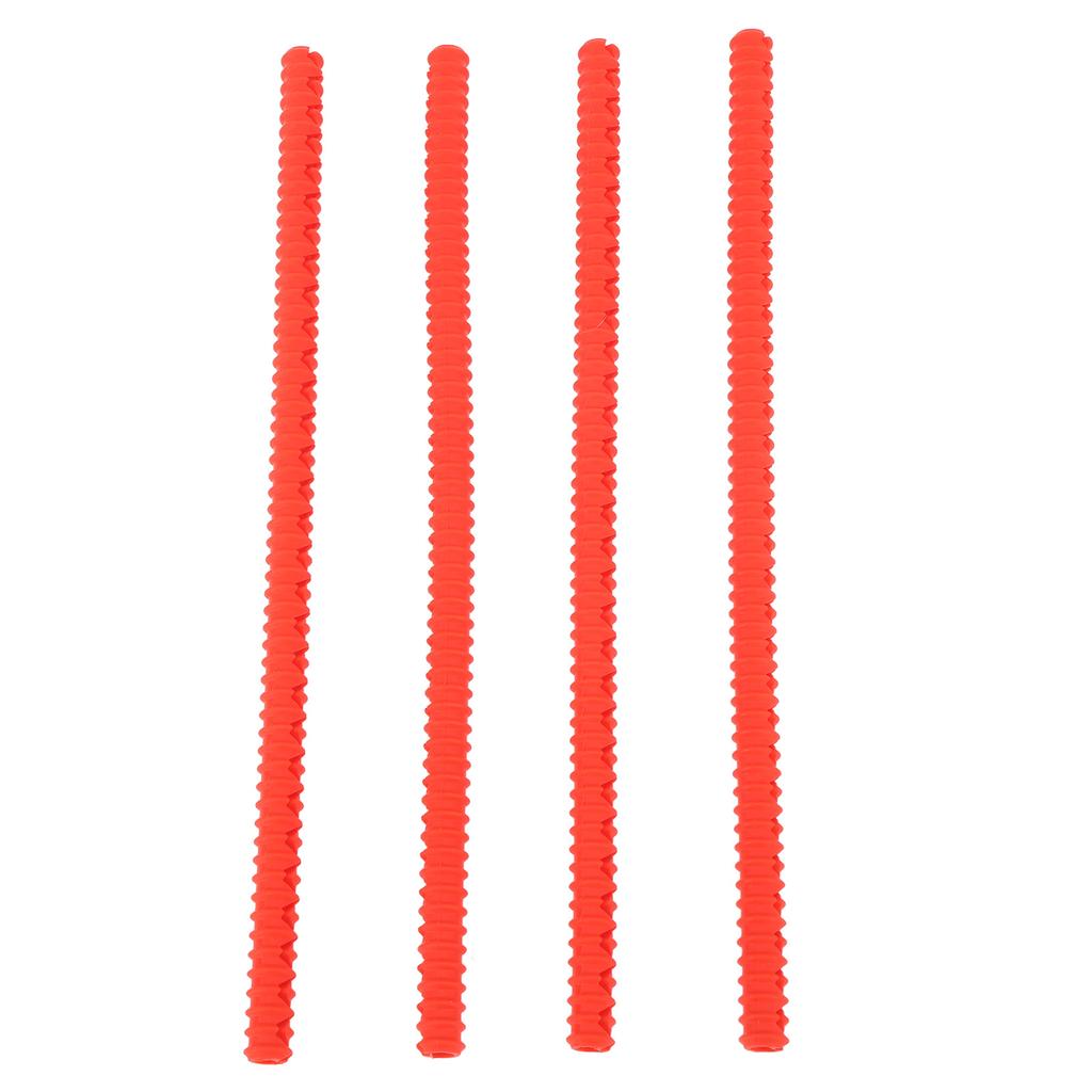 4 ks Chránič roštu trouby Žáruvzdorný silikonový okrajový kryt Vložka Příslušenství do trouby pro kuchyň