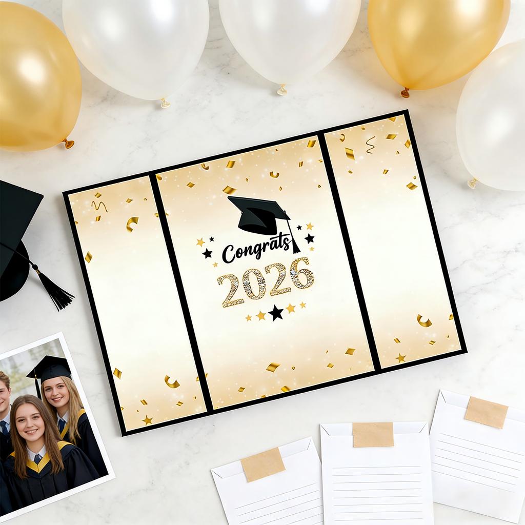 Gästbok för studentfest, Födelsedagspresenter, Studentbok, Avskedsbok för pensionering