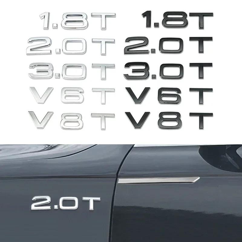 2026 Hot 3D ABS Car Sticker Rear Trunk Logo Badge Sport Edition Emblem For Audi TT Q3 Q5 Q7 A4 A5 A6 A7 A8 1.8T 2.0T 3.0T Car Accessories