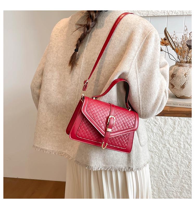 Minimalist Women's Square Handbag - 2025 Versatile Single Shoulder Crossbody Bag