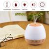 Umidificatore a nebbia fredda Umidificatori per aromaterapia a ultrasuoni silenziosi Diffusore di oli essenziali per camera da letto con altoparlante Bluetooth e luce notturna colorata